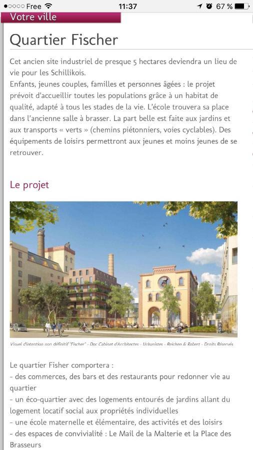 Square Du Chateau Schiltigheim Bagian luar foto